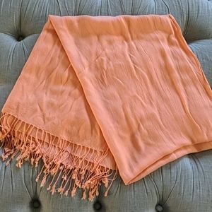🌞 Light Orange Pashmina